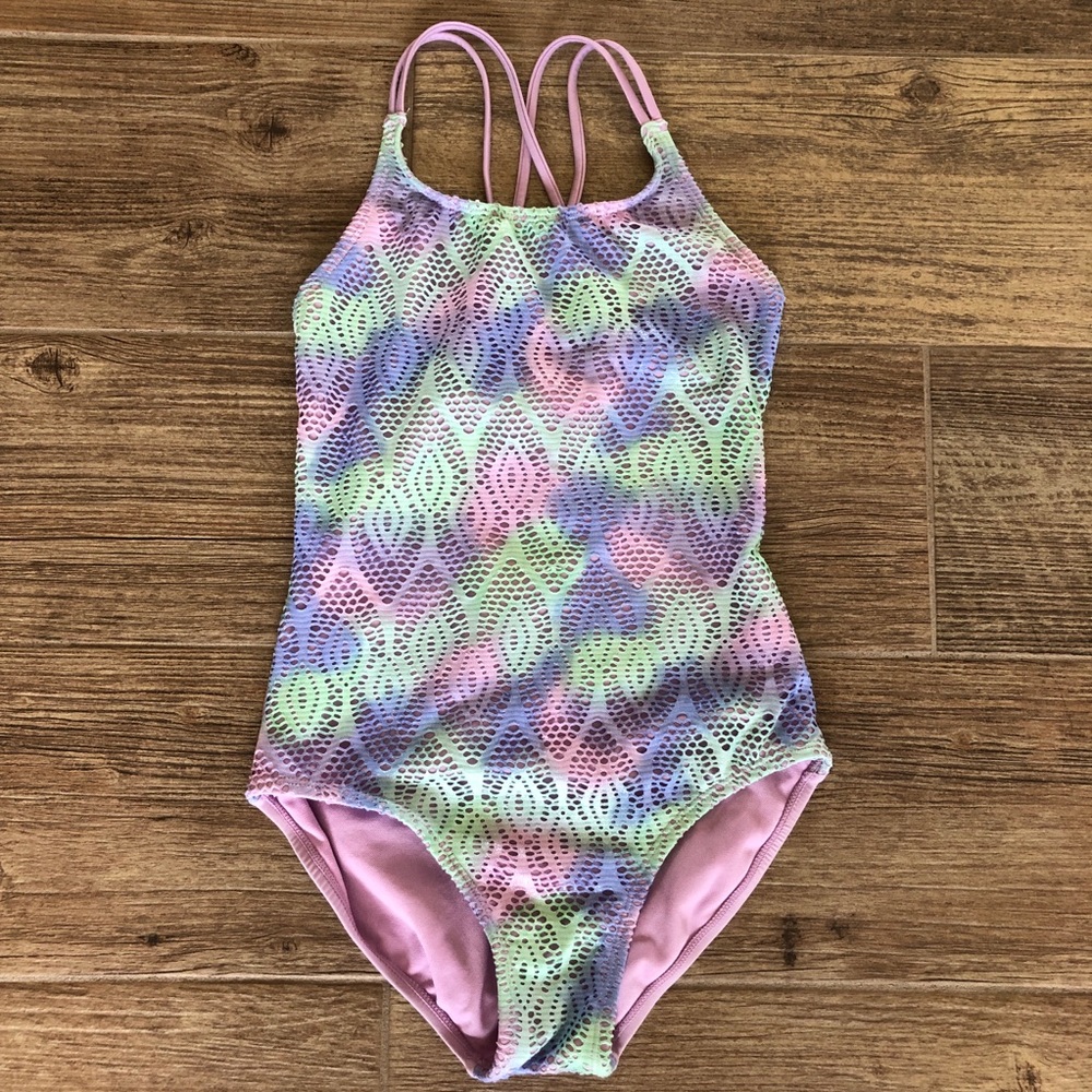 Cat & Jack Purple Bathing Suit size L